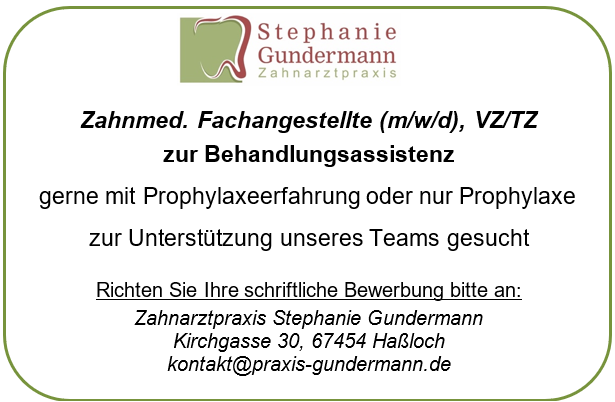 Stellenangebot ZFA 052026