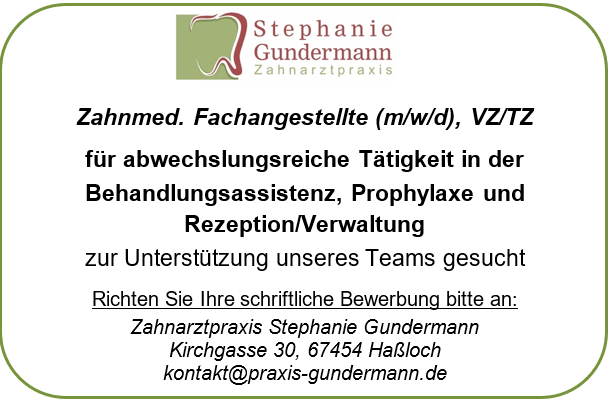 Stellenangebot ZFA3 052026